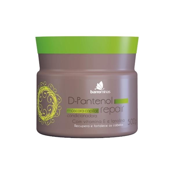 Máscara Capilar Barro Minas D-Pantenol Repair 500g